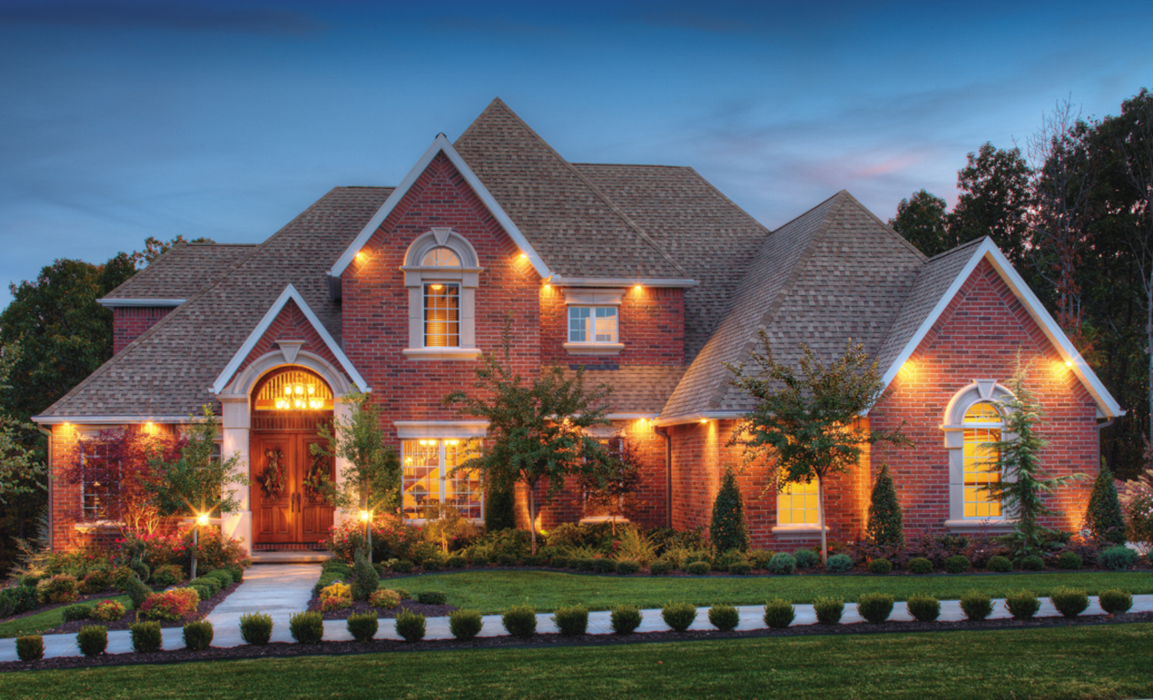 Home with new exterior